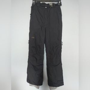 Women's waterproof black ski pants by Trespass. Size S.